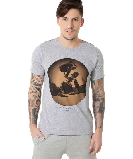 Camiseta--Skater-Gonna-Skate--Cinza-Mescla-8427013-Cinza_Mescla_1