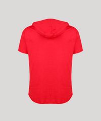 Camiseta-Masculina-Longa--Come-Back-Later--com-Capuz-Manga-Curta-Vermelha-8922264-Vermelho_6