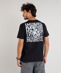 Camiseta-Masculina-Motocicleta-Manga-Curta-Gola-Careca-Preta-9419293-Preto_2