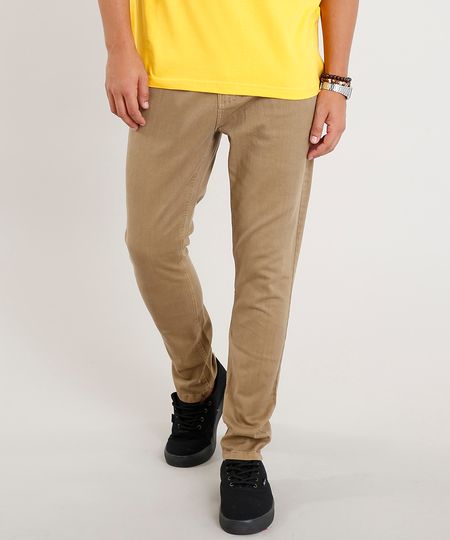 Calca-de-Sarja-Masculina-Carrot-Kaki-9393917-Kaki_1 Calca-de-Sarja-Masculina-Carrot-Kaki-9393917-Kaki_1