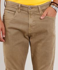Calca-de-Sarja-Masculina-Carrot-Kaki-9393917-Kaki_2