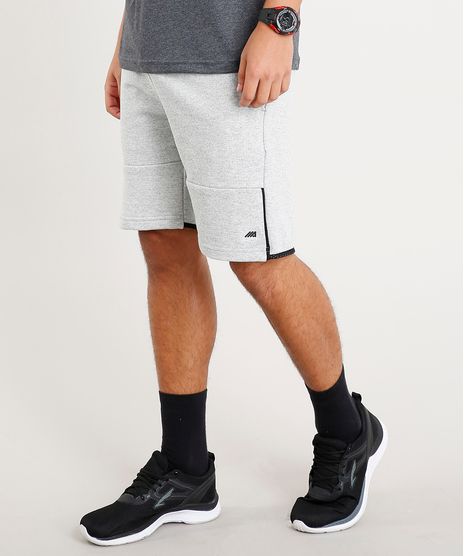 Bermuda-Masculina-Esportiva-Ace-em-Moletom-Cinza-Mescla-Claro-9435192-Cinza_Mescla_Claro_1