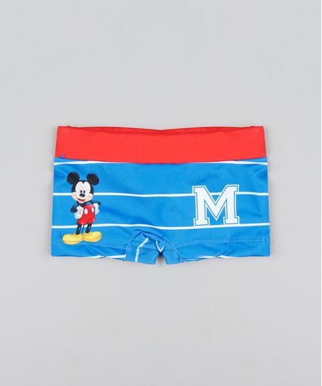 Sunga-Boxer-Infantil-Mickey-Listrada-Azul-9432502-Azul_1
