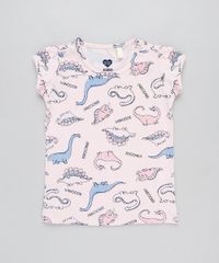 Blusa-Infantil-Estampada-de-Dinossauros-Manga-Curta-Decote-Redondo-Rose-9441053-Rose_1