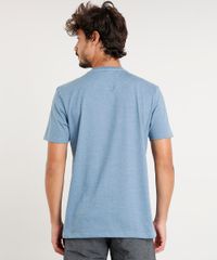 Camiseta-Masculina-com-Bolso-Listrado-Manga-Curta-Gola-Careca-Azul-9396812-Azul_2
