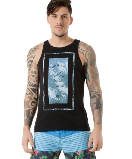 Regata--Surf-For-Life-Live-For-Surf--Preta-8381379-Preto_1
