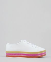 Tenis-Feminino-Flatform-Moleca-com-Solado-Colorido-Branco-9470022-Branco_1