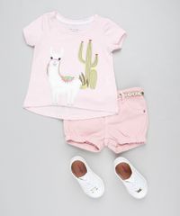 Blusa-Infantil-Lhama-com-Pelo-Manga-Curta-Decote-Redondo-Rosa-Claro-9425975-Rosa_Claro_3