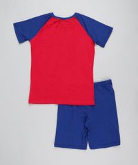 Pijama-Infantil-Homem-Aranha-Raglan-Manga-Curta-Vermelho-9407369-Vermelho_2