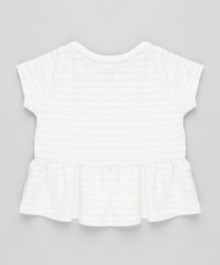 Blusa-Infantil-Listrada-com-Babado-Manga-Curta-Decote-Redondo-Bege-Claro-9425971-Bege_Claro_2