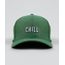 Bone-Masculino-Aba-Curva-com-Bordado--Chill--Verde-Escuro-9422438-Verde_Escuro_1