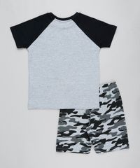 Pijama-Infantil-Raglan--Time-to-Hide--Manga-Curta-Cinza-Mescla-9418588-Cinza_Mescla_2