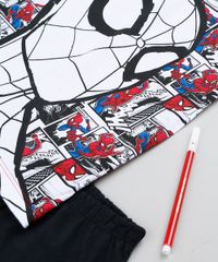 Pijama-Infantil-Homem-Aranha-Regata---Canetinha-Vermelho-9418595-Vermelho_3