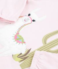 Blusa-Infantil-Lhama-com-Pelo-Manga-Longa-Decote-Redondo-Rosa-Claro-9425976-Rosa_Claro_4