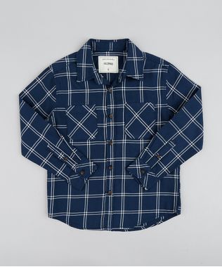 Camisa-de-Flanela-Infantil-Xadrez-Manga-Longa-Azul-Marinho-9367631-Azul_Marinho_1