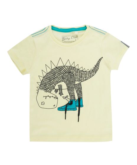 Camiseta--Dinossauro--Amarelo-Claro-8388219-Amarelo_Claro_1