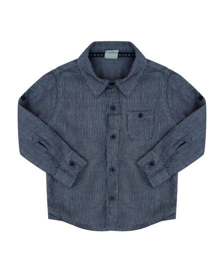 Camisa-Jeans-Listrada-Azul-Escuro-8396834-Azul_Escuro_1 Camisa-Jeans-Listrada-Azul-Escuro-8396834-Azul_Escuro_1