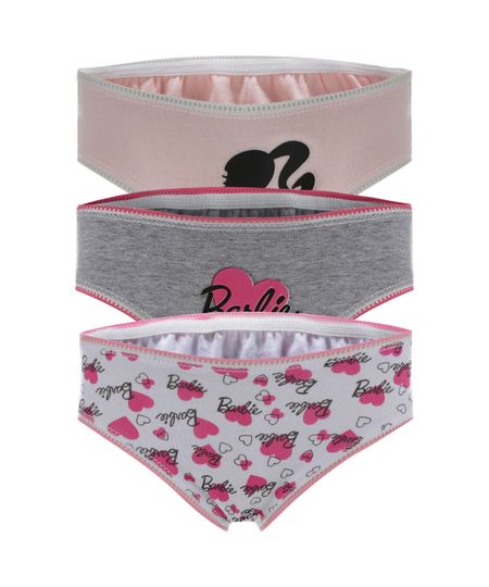 Kit-de-3-Calcinhas-Barbie-Multicor-8298308-Multicor_1 Kit-de-3-Calcinhas-Barbie-Multicor-8298308-Multicor_1