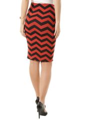 Saia-Lapis-com-Estampa-Geometrica-Vermelha-8403711-Vermelho_2