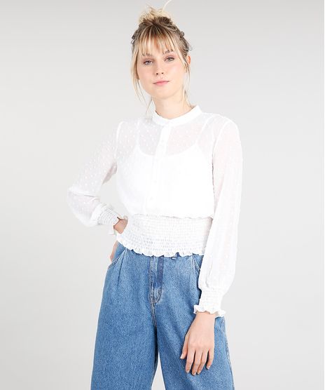Blusa-Cropped-Feminina-Mindset-com-Transparencia-Manga-Longa-Branca-9389331-Branco_1