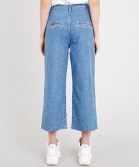 Calca-Jeans-Pantacourt-Feminina-Skater-Mindset-Barra-a-Fio-Azul-Medio-9480223-Azul_Medio_2