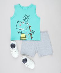 Conjunto-Infantil-de-Regata-Dinossauro-Verde-Agua---Bermuda-em-Moletom-Cinza-Mescla-9294968-Cinza_Mescla_3