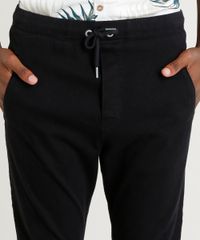 Calca-de-Sarja-Masculina-Jogger-com-Cordao-Preta-9382195-Preto_2