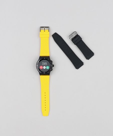 Relógio Seculus Smart Visor Touch Masculino Troca Pulseira - 79000GPSVPV1 Preto - Único Menor preço em Relógio Seculus Smart Visor Touch Masculino Troca Pulseira - 79000GPSVPV1 Preto - Único