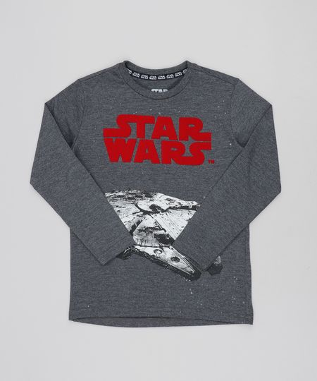 Camiseta-Infantil-Millennium-Falcon-Star-Wars-Manga-Longa-Gola-Careca-Cinza-Mescla-Escuro-9425939-Cinza_Mescla_Escuro_1 Camiseta-Infantil-Millennium-Falcon-Star-Wars-Manga-Longa-Gola-Careca-Cinza-Mescla-Escuro-9425939-Cinza_Mescla_Escuro_1