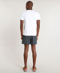 Pijama-Masculino-com-Camiseta-Manga-Curta---Samba-Cancao-Branco-9395533-Branco_2