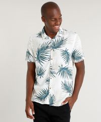 Camisa-Masculina-Relaxed-Estampada-de-Folhagem-com-Linho-Manga-Curta-Off-White-9482733-Off_White_1