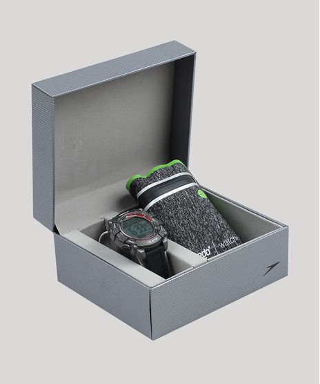 Kit-de-Relogio-Digital-Speedo-Masculino---Porta-Objetos---80639G0EVNP1K-Grafite-9399921-Grafite_1