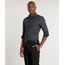Camisa-Masculina-Slim-Estampada-Mini-Print-Manga-Longa-Preta-9251572-Preto_1