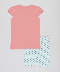 Conjunto-Infantil-de-Blusa-Unicornio-Manga-Curta-Coral---Bermuda-Estampada-de-Coracoes-Azul-Claro-9447901-Azul_Claro_2