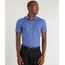 Camisa-Masculina-Comfort-Estampada-Xadrez-com-Bolso-Manga-Curta-Azul-9249073-Azul_1