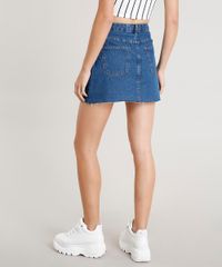 Saia-Jeans-Feminina-Curta-com-Ziper-de-Argola-Azul-Escuro-9263427-Azul_Escuro_2