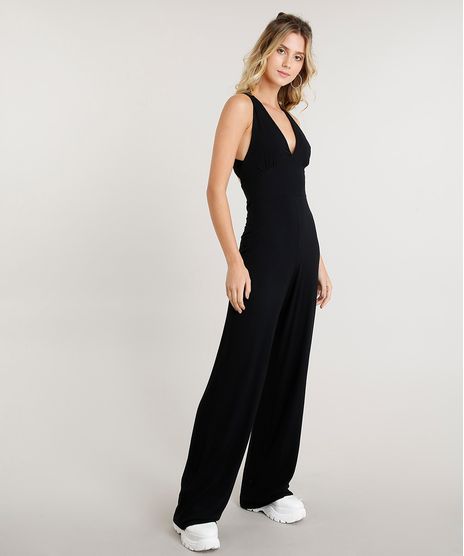 Macacao-Feminino-Canelado-Alcas-Cruzadas-Decote-V-Preto-9314555-Preto_1