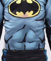 Conjunto-de-Camiseta-de-Praia-Infantil-Batman---Sunga---Touca-Preto-9300707-Preto_3