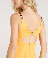 Vestido-Feminino-Curto-com-Abertura--Mostarda-9447381-Mostarda_4
