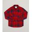 Camisa-Infantil-em-Flanela-Estampada-Xadrez-com-Bolso-Manga-Longa-Vermelha-9363304-Vermelho_1