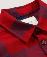 Camisa-Infantil-em-Flanela-Estampada-Xadrez-com-Bolso-Manga-Longa-Vermelha-9363304-Vermelho_4