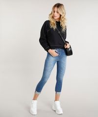 Calca-Jeans-Feminina-Cropped-Sawary-com-Brilho-Barra-Virada-Azul-Medio-9446782-Azul_Medio_3
