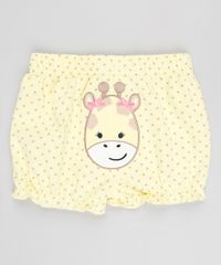 Short-Infantil-Girafa-Estampado-de-Poa-com-Babados-Amarelo-9188414-Amarelo_1