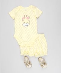 Short-Infantil-Girafa-Estampado-de-Poa-com-Babados-Amarelo-9188414-Amarelo_3