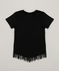 Blusa-Infantil--Don-t-Talk-To-Me--com-Franjas-Manga-Curta-Decote-Redondo-Preta-9220312-Preto_2