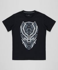 Camiseta-Infantil-Pantera-Negra-Manga-Curta-Gola-Careca-Preta-9430933-Preto_1