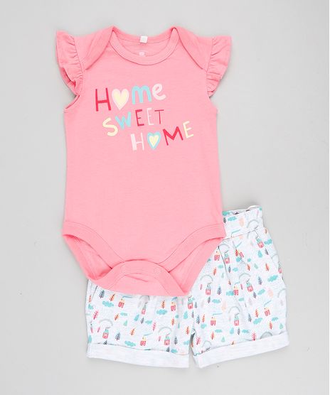Conjunto-Infantil-de-Body-Sem-Manga-Rosa---Short-Estampado-Cinza-Mescla-9201694-Cinza_Mescla_1