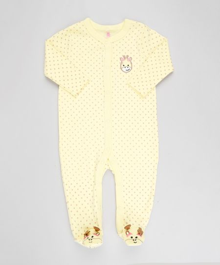 Macacao-Infantil-Girafa-Estampado-de-Poa-Manga-Longa-Amarelo-9188415-Amarelo_1