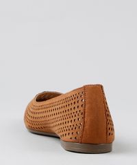 Sapatilha-Feminina-Bico-Fino-Via-Uno-com-Laser-Cut-Caramelo-9422482-Caramelo_3