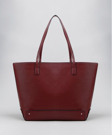 Bolsa-Shopper-Feminina-com-Alca-Fixa-Vinho-9380774-Vinho_1